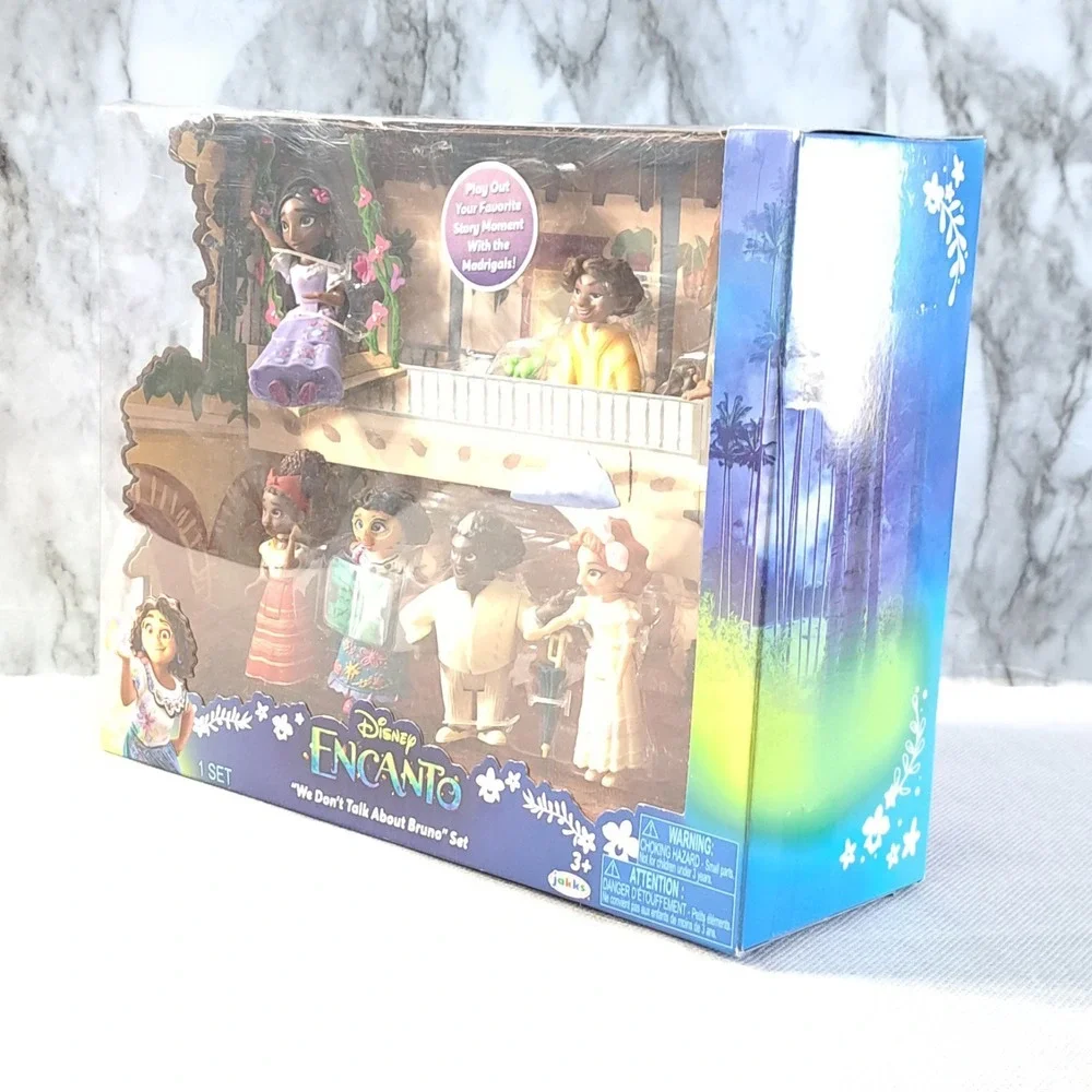 Jakks Pacific Disney Encanto We Don't Talk About Bruno Set Mini Dolls Multicolor